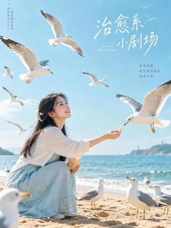 黄果魔改新剧《海鸥与女孩》封面
