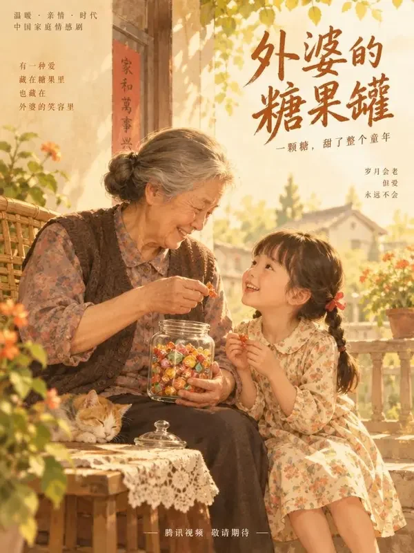 黄果魔改新剧《岁月的温度》封面