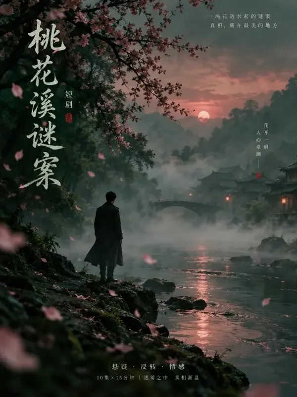 黄果魔改《迷雾之约》封面 - 悬疑情感治愈情感短剧